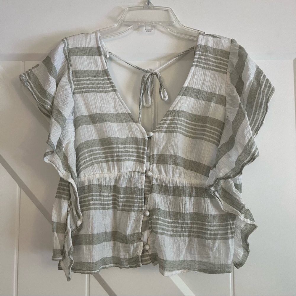 Altar’d State Ruffle Blouse
